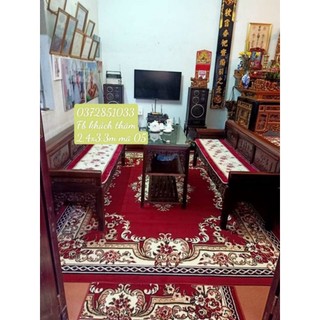 Thảm trải sàn len dệt cao cấp KT 2,8*3,8m
