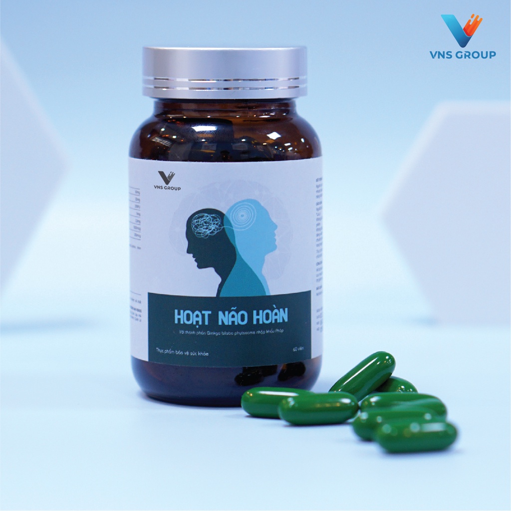 Viên uống Hoạt Não Hoàn bổ não an thần tăng cường tuần hoàn máu não