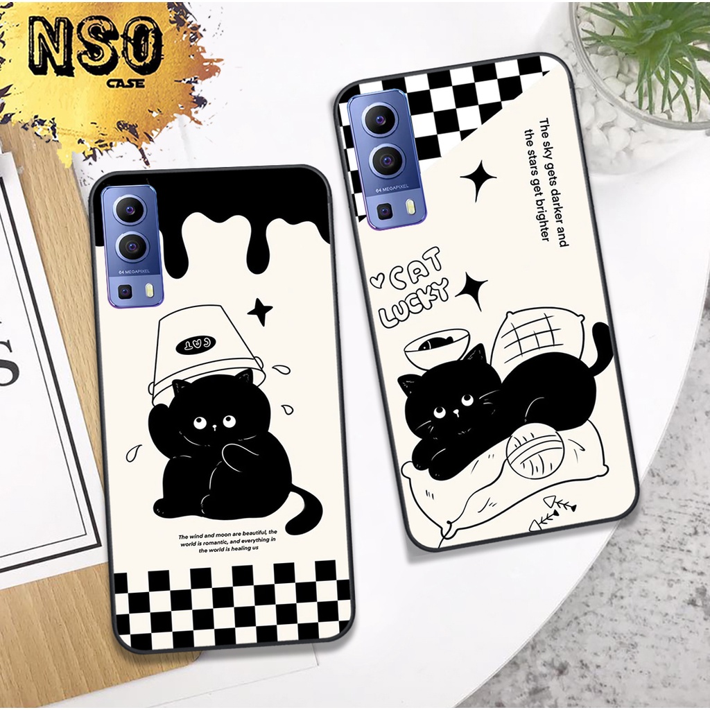 Ốp Vivo Y72 5G / Y51 2020 / Y53S In Hình Họa Tiết Mèo Cute Đáng Yêu Đẹp Hot Trend 2023