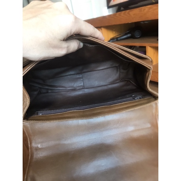 Túi đeo chéo da công 25cm