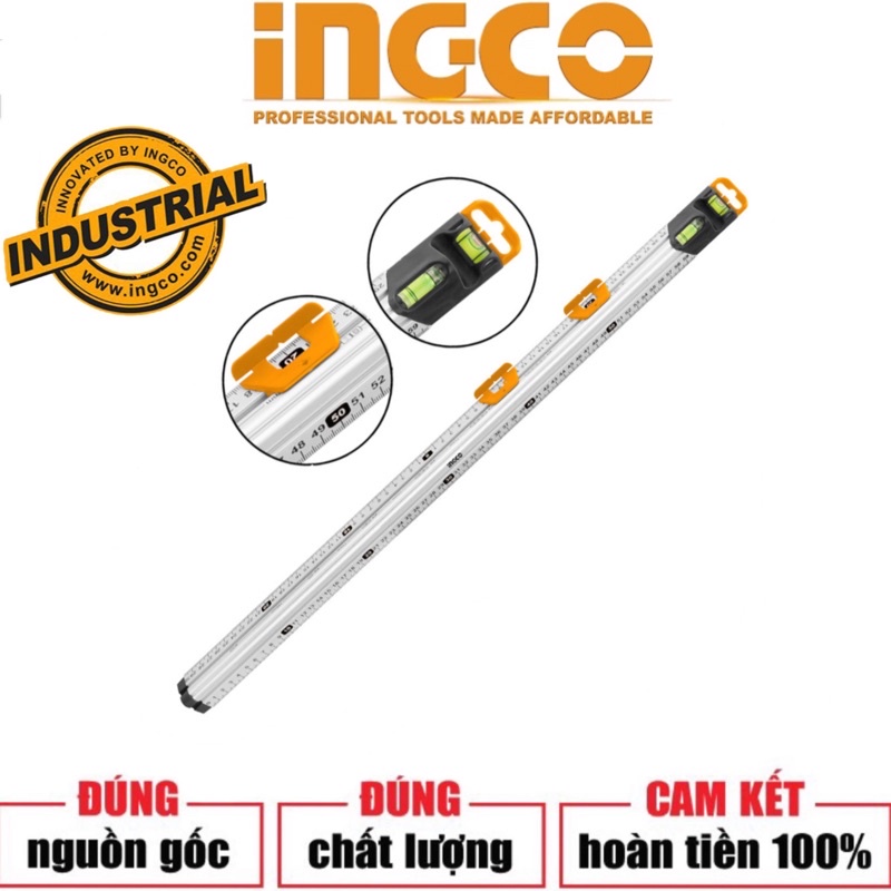 ĐỒ NGHỀ INGCO Thước nhôm định vị 60cm HSR36003 (Cam kết Chính Hãng 100