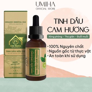 Tinh Dầu Cam Hương Hữu Cơ Umiha Nguyên Chất | Citrus Essential Oil 100% Organic 10ml