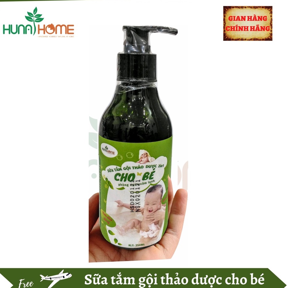 Sữa tắm gội thảo dược 2in1 cho bé yêu