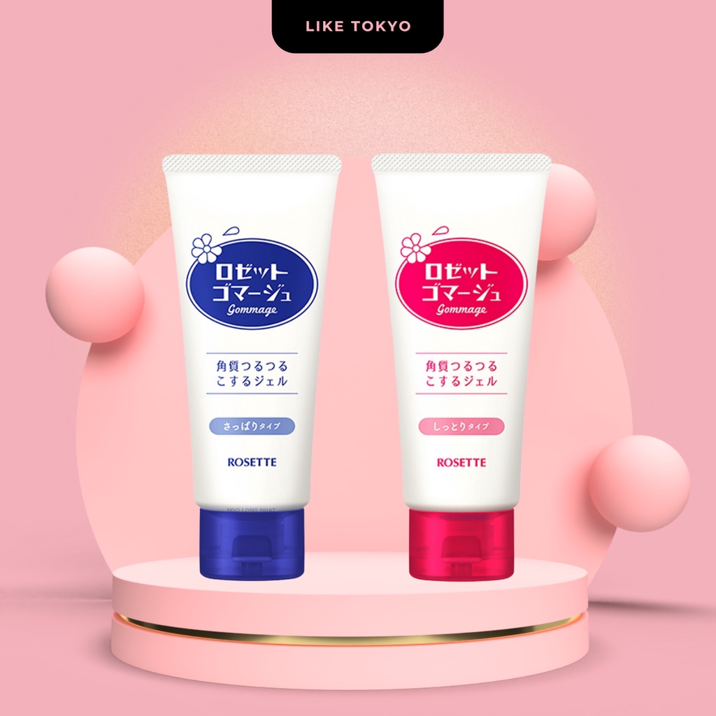 Tẩy Da Chết Rosette Peeling Gel 120g Nội Địa Nhật Bản LIKE TOKYO