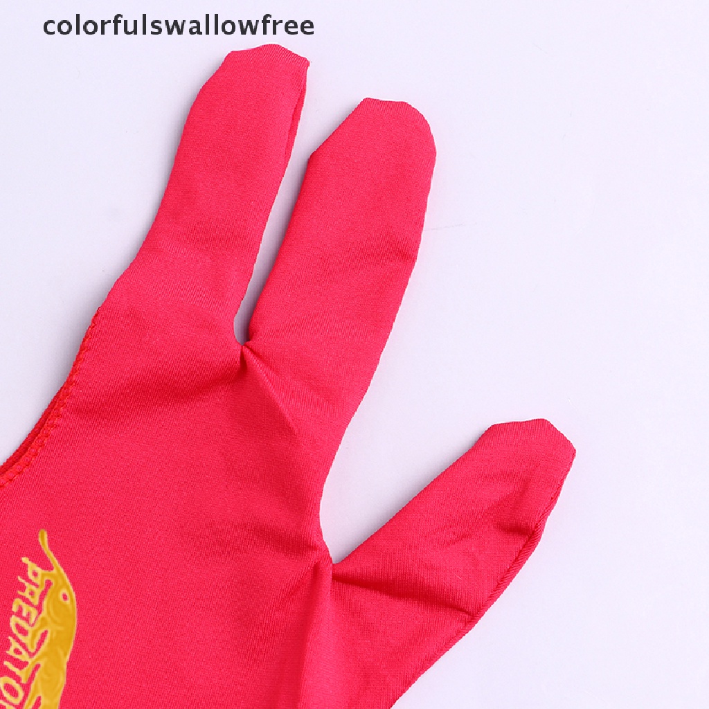 Găng Tay Trái / Phải Chơi Bida Ba Ngón Đầy Màu Sắc ABC