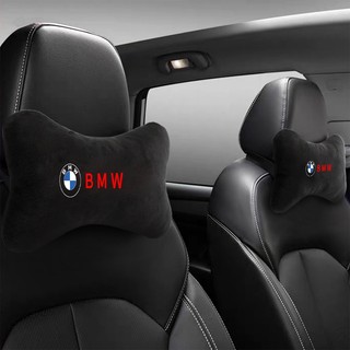 1 gối tựa đầu bằng cotton thoáng khí in logo xe hơi bmw e61 e90 e82 e70 e71 e87 e88 e89 x5 x6