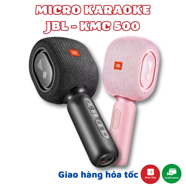 Micro Karaoke Bluetooth KMC 500 Phiên bản mới 2022 âm thanh cực hay phù hợp với mọi chất giọng- Bảo hành 12 tháng