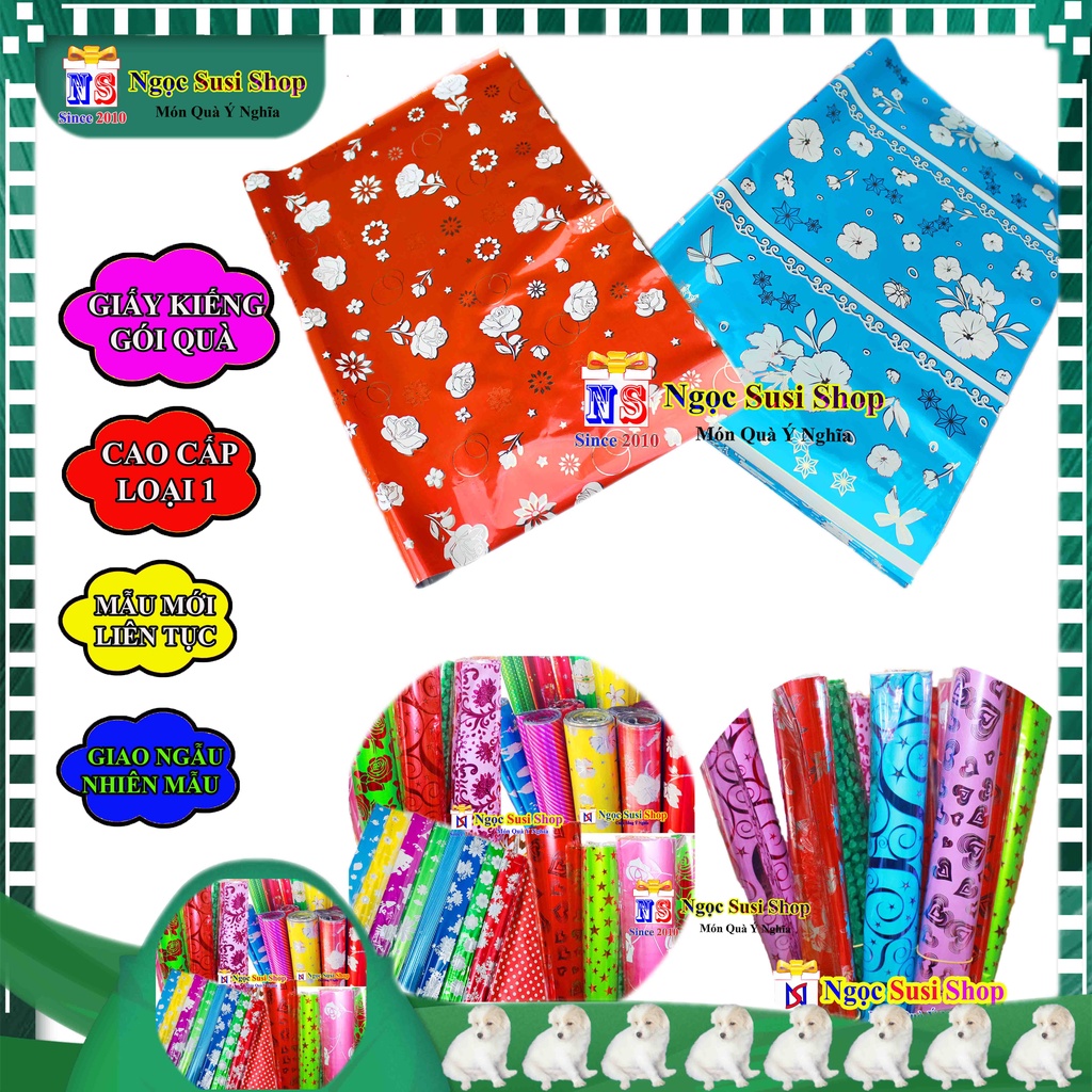 GIẤY GÓI QUÀ KIẾNG SIZE LỚN 70x100cm LOẠI DÀY CAO CẤP ĐẸP - GIẤY GÓI QUÀ 70X100CM
