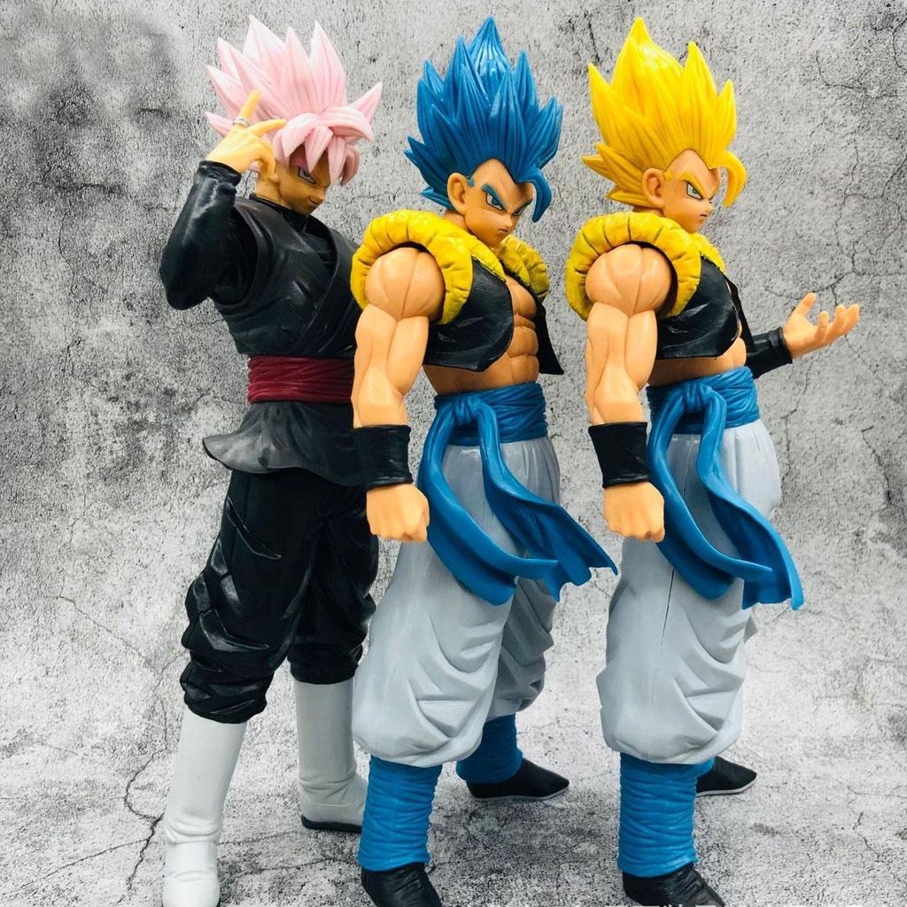 Mô hình 7 viên ngọc rồng Songoku Black Gogeta tóc xanh ,tóc vàng hàng siêu đẹp cao 32cm , figure Dragon Ball