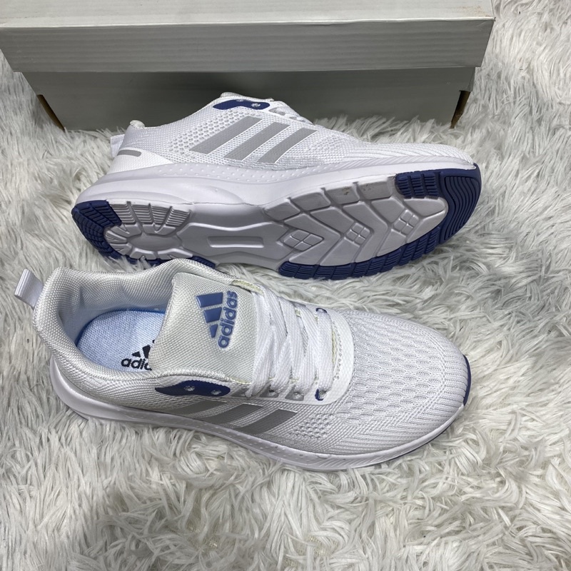 Giầy thể thao nam nữ 2xstore, giầy pure boot trắng xám siêu nhẹ bền