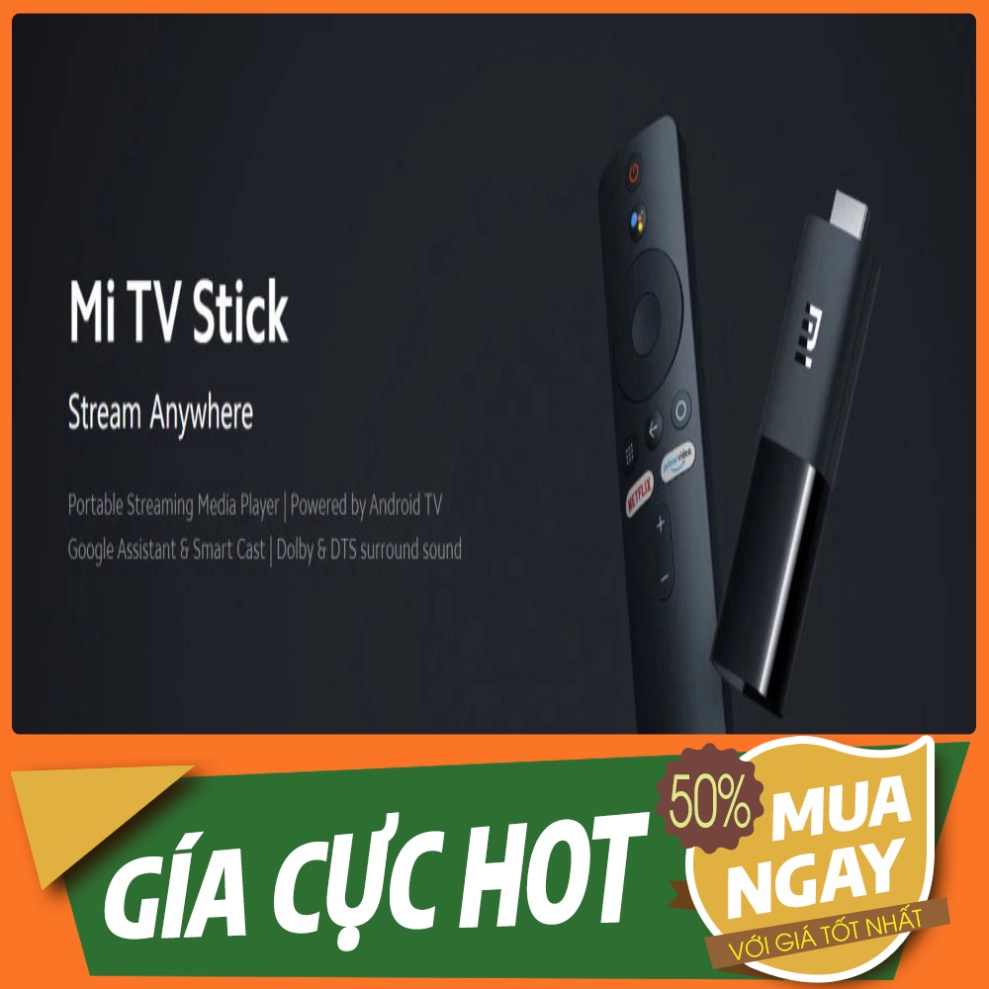 XẢ CỰC CĂNG Xiaomi Mi TV Stick Android TV Box [ BẢN QUỐC TẾ ] - Hàng chính hãng ....