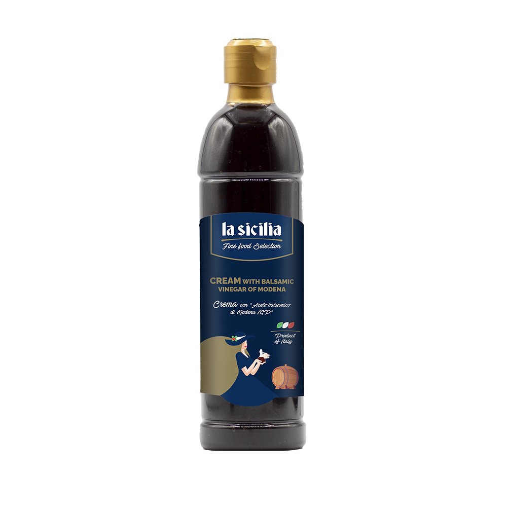 Men Giấm 500ml La Sicilia - Cream with Balsamic Vinegar of Modena [Nhập khẩu Ý]