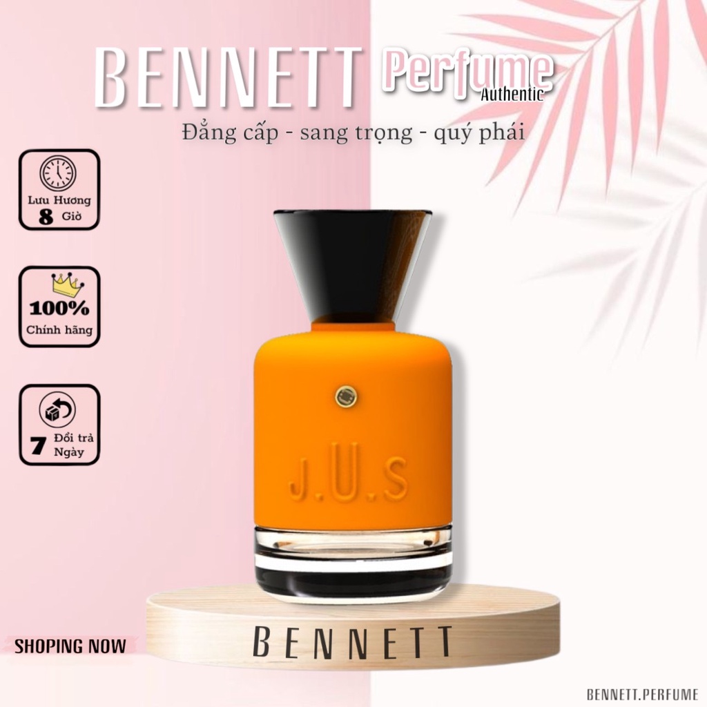 - 𝐁𝐄𝐍𝐍𝐄𝐓𝐓 - Nước hoa unisex J.U.S Parfum Maisonju Springpop Spring Pop Perfume