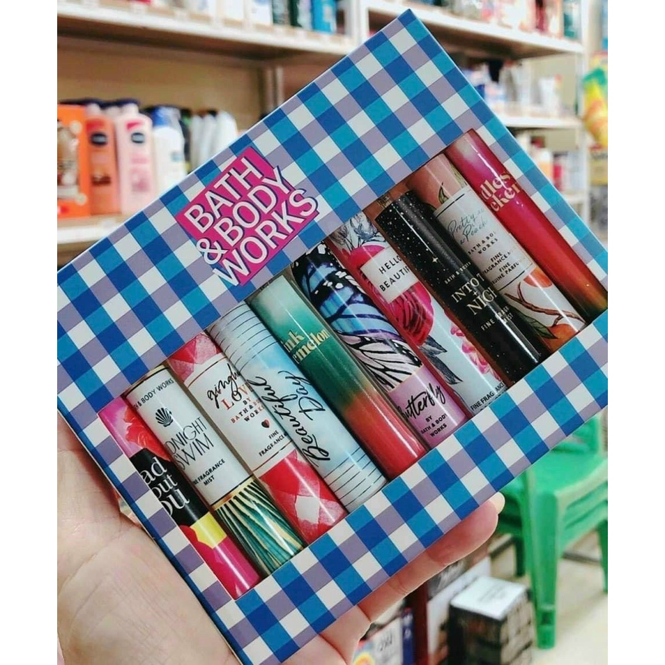 Set xịt thơm body 𝗕𝗔𝗧𝗛 𝗔𝗡𝗗 𝗕𝗢𝗗𝗬 𝗪𝗢𝗥𝗞