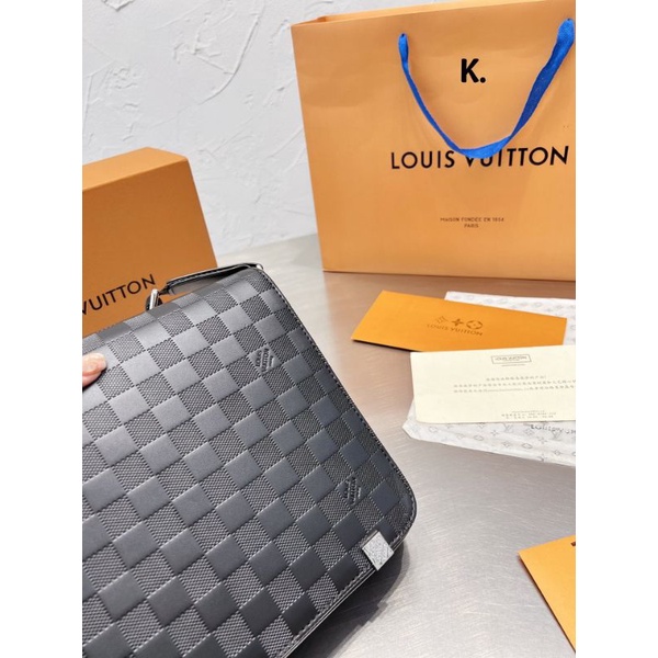 Túi đeo chéo nam(cặp nam) LV hàng super sz26x22cm họa tiết truyền thống phong cách dã man