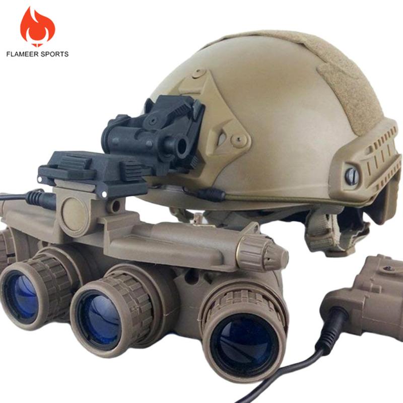 Giá Đỡ Mũ Bảo Hiểm Màu Đen L4-G24 Tầm Nhìn Ban Đêm NVG M88