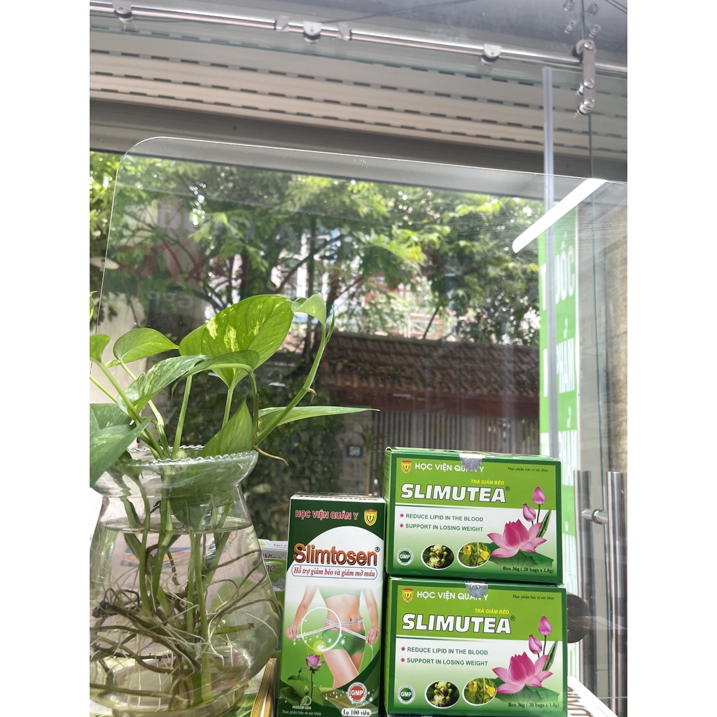 Hỗ trợ giảm cân Slimtoseen và trà ,của Học viện quân y, giảm béo, hạ mỡ máu từ thảo dược COMBO 1H SLIM + 2H TRÀ