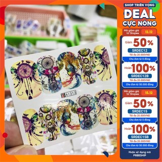 Stick nước 3d, miếng dán Nga 3D trang trí móng Thiên Di Nail
