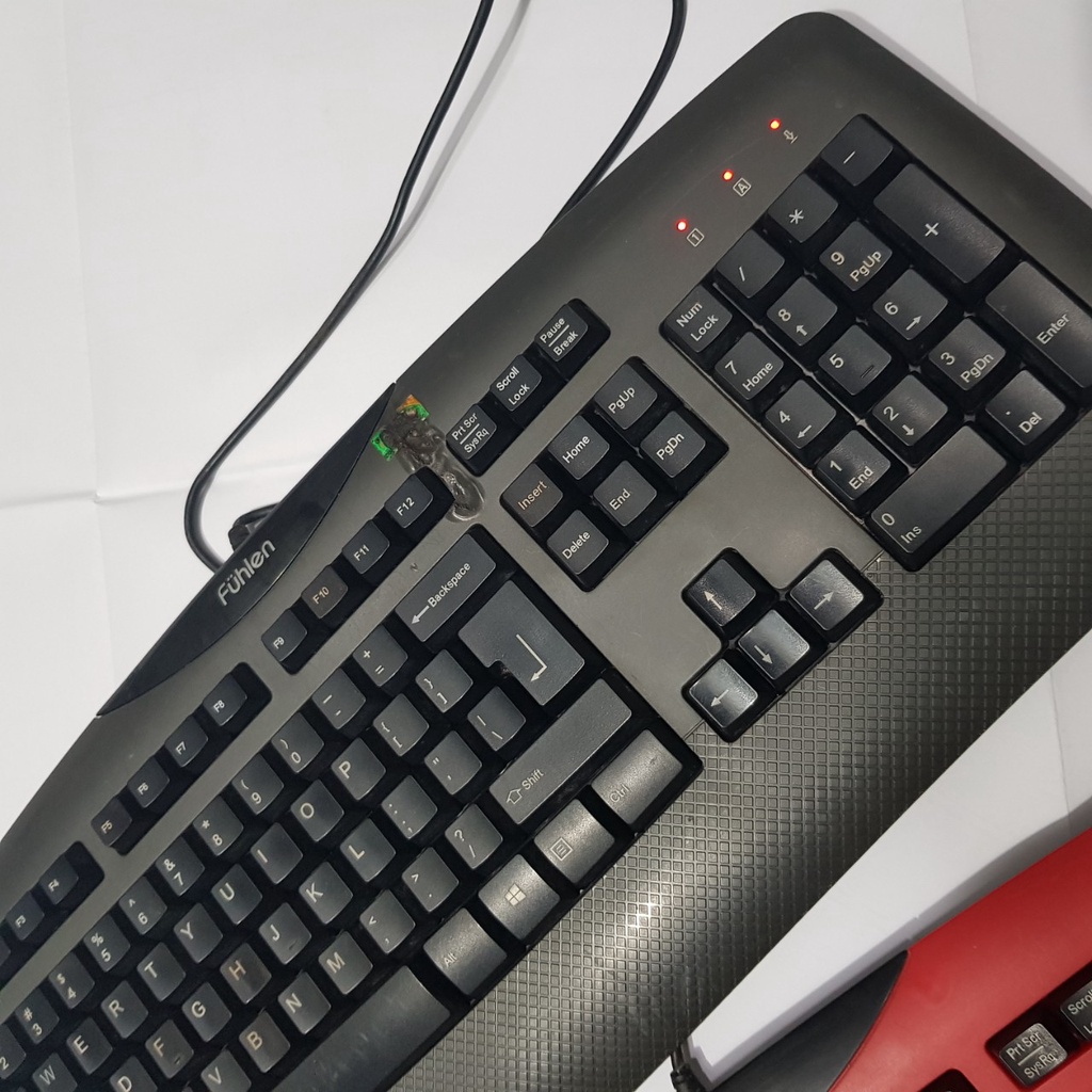 Xả Bộ bàn phím và chuột máy tính Fuhlen L411_Hàng chính hãng cũ dùng tốt giá rẻ