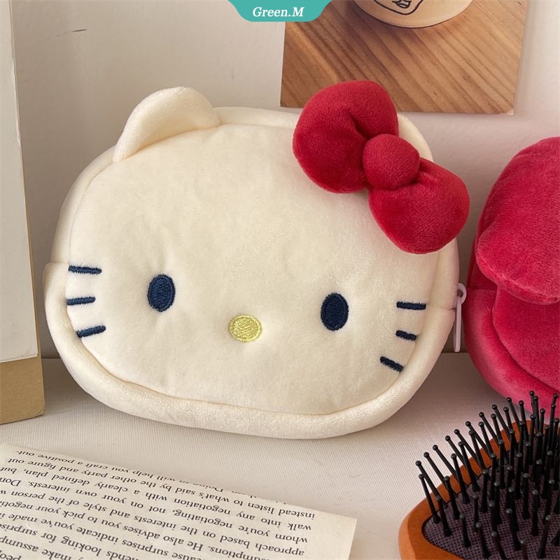 Ví Nhỏ Đựng Tiền Xu Họa Tiết Hoạt Hình Hello Kitty Cinnamoroll Kuromi My Melody Cho Trẻ Em [GM]