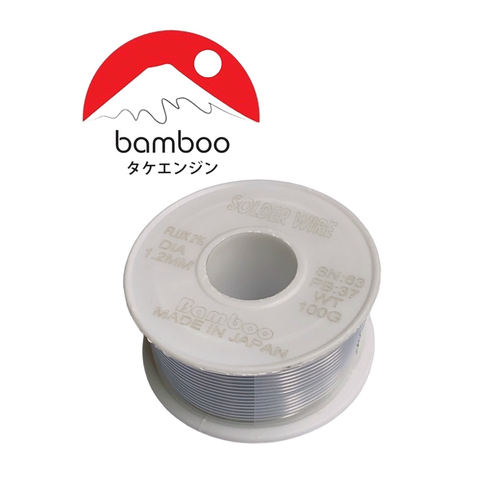 Thiếc Hàn Bamboo 100 Gram 0.8mm 1.0 mm 1.2mm Nhẹ Nhiệt Độ Bóng Cao