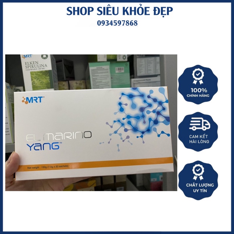 Thực Phẩm El Marinol Elken Trẻ Hóa, Dưỡng Da Trắng Da Hiệu Quả - Chính Hãng