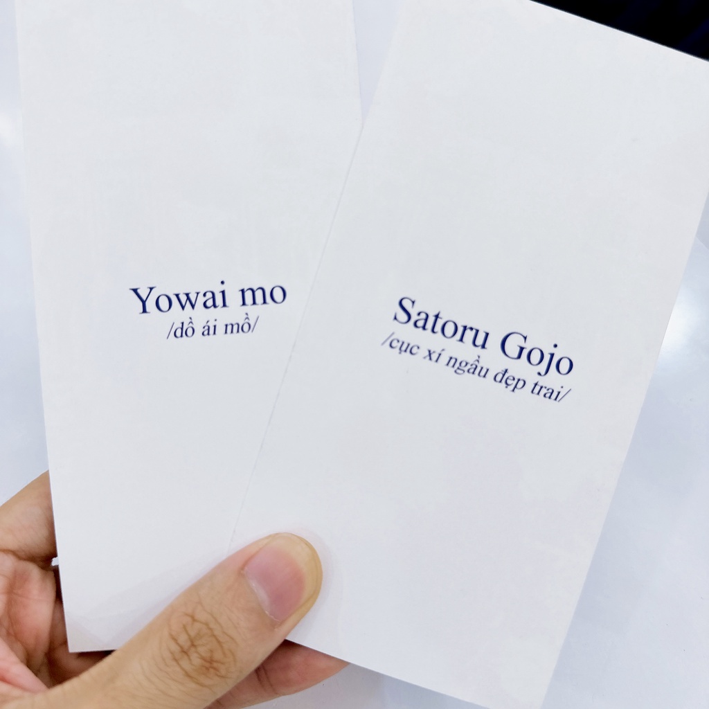 Bao Lì Xì Gojo Satoru 2023 - Đón Tết Cùng Thầy Gộ