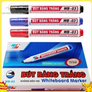 01 chiếc bút dạ bảng, bút viết bảng trắng xóa được Thiên Long WB03