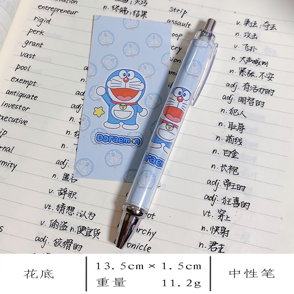 Bút Gel Mực Đen Ngòi 0.5MM Khô Nhanh Cho Học Sinh