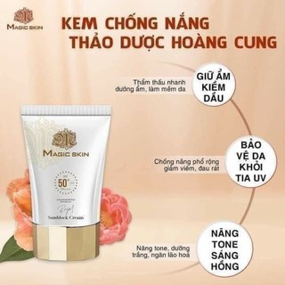 Kem chống nắng - Kem chống nắng magicskin