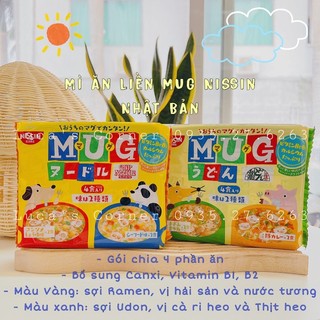 Mì mug nissin nhật bản cho bé