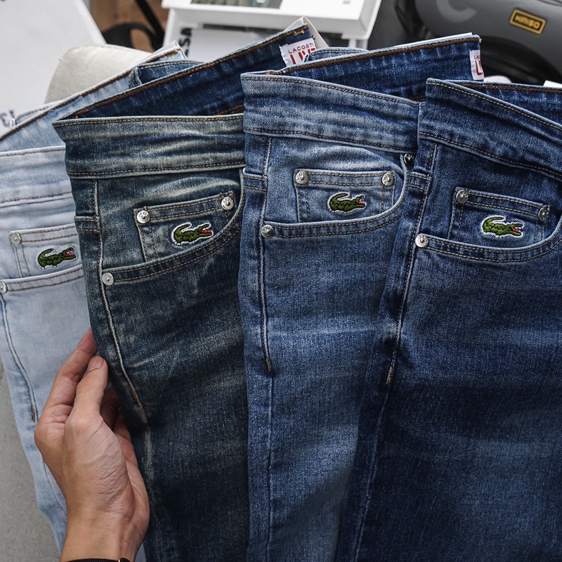 Quần jeans nam thời trang cao cấp co giãn dáng đứng xuất dư