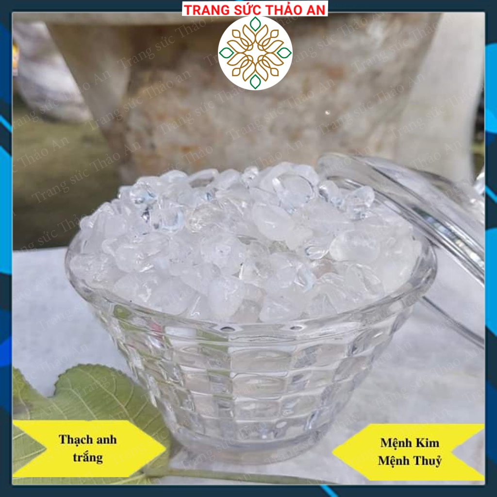 Đá Vụn Tự Nhiên, Đá Vụn Thanh Tẩy 1-1,5cm Dùng Trang Trí Bể Cá, Chậu Cây Cảnh