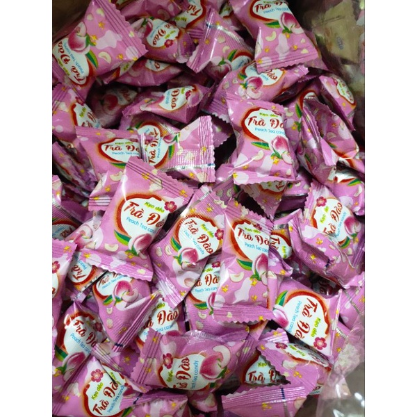 500g kẹo dẻo trà đào