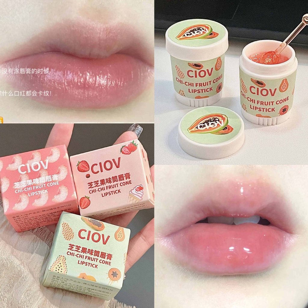 Son Dưỡng Môi Ẩm Không Nhờn Dâu Tây / Kem Vaseline