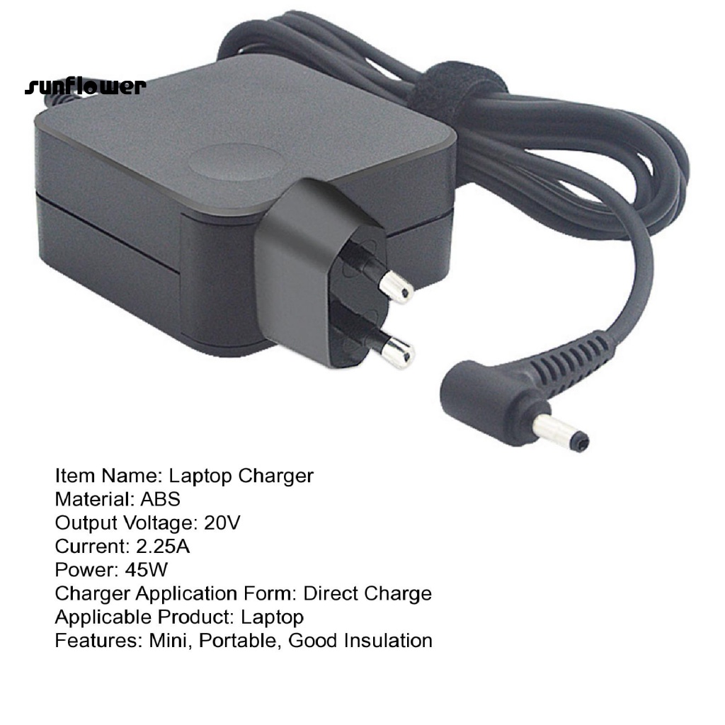 Bộ sạc cấp nguồn máy tính xách tay LENOVO ABS chịu được nhiệt độ cao tiện lợi