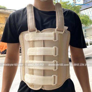 Áo cố định cột sống orbe - áo hỗ trợ nâng đỡ, cố định tạm thời cột sống lưng, thắt lưng