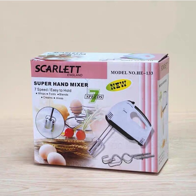 Máy Đánh Trứng SCAR HE-133 MẪU MỚI 2022