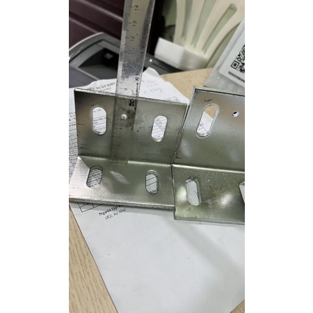 Bản mã lắp đặt hệ mặt dựng kích thước tùy chọn như hình