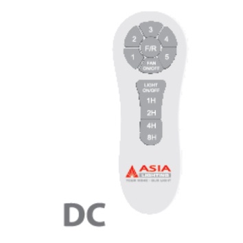 Điều khiển từ xa Quạt Trần chính hãng Asia, phụ kiện quạt trần Asia, điều khiển quạt Asia AC và DC