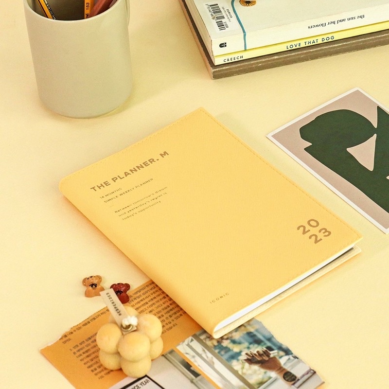 2023 Planner/ Sổ ICONIC The Planner M 2023 - lập kế hoạch theo tuần, tháng, size A5 [tabletop.]