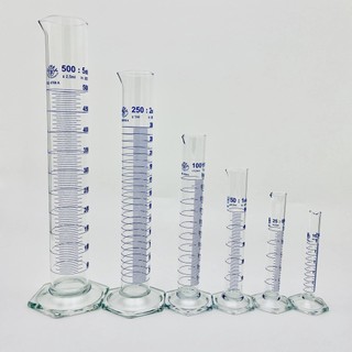 Ống đong thủy tinh (simax, 5ml, 10ml, 25ml, 50ml, 100ml, 250ml, 500ml, 1l, 2l)