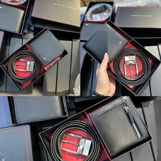 Set Ví Thắt Lưng Nam Fullbox Da Cao Cấp