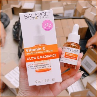 Serum Balance Active Formula 30ml vitamin C  mờ thâm mụn