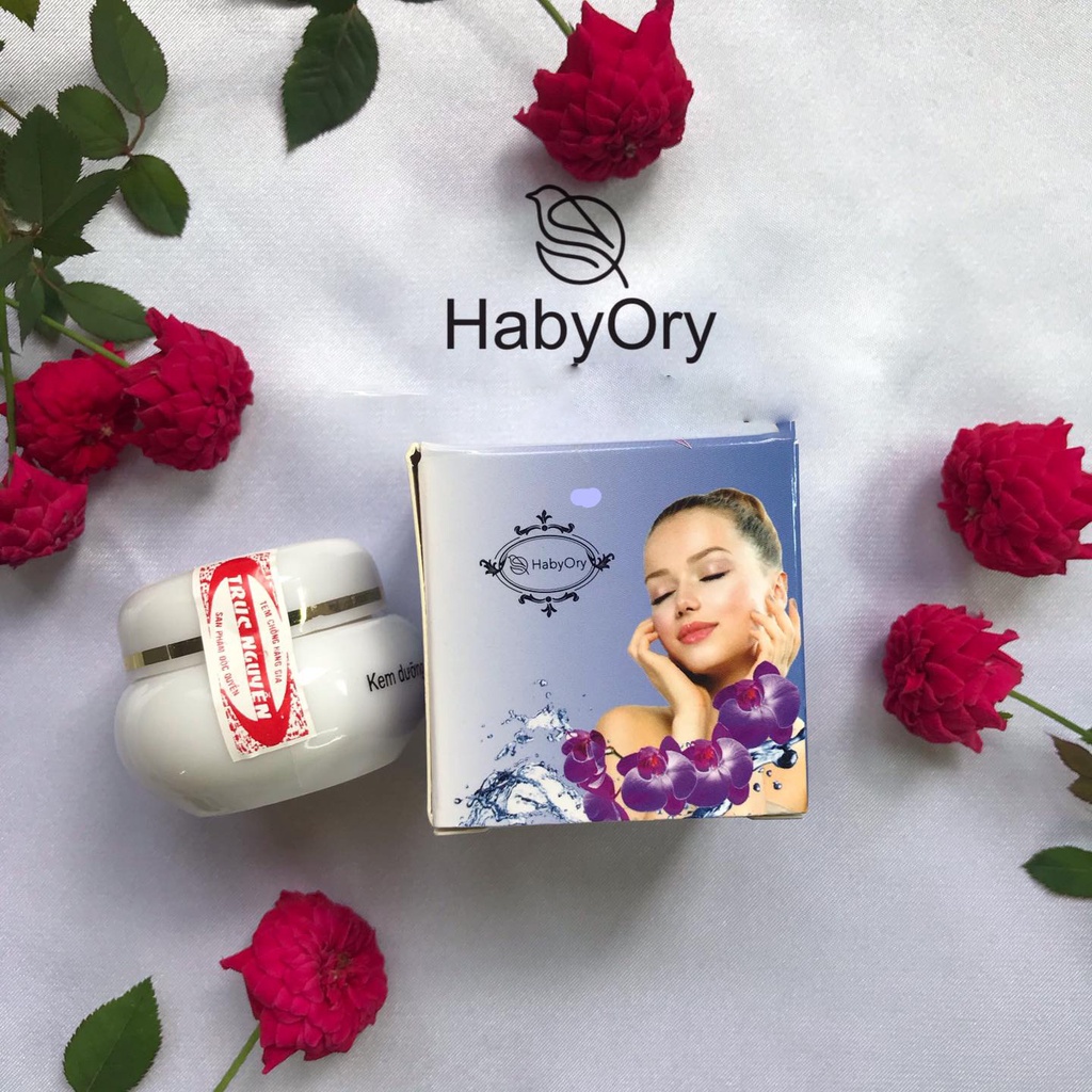 Kem đêm dưỡng sáng mờ thâm nám Habyory 20gr