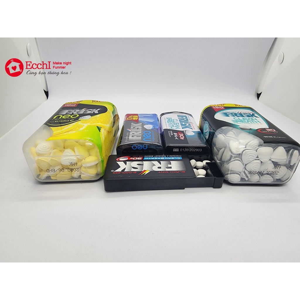 Kẹo ngậm vị chanh bạc hà, nho hộp lớn 150 viên Nhật bản