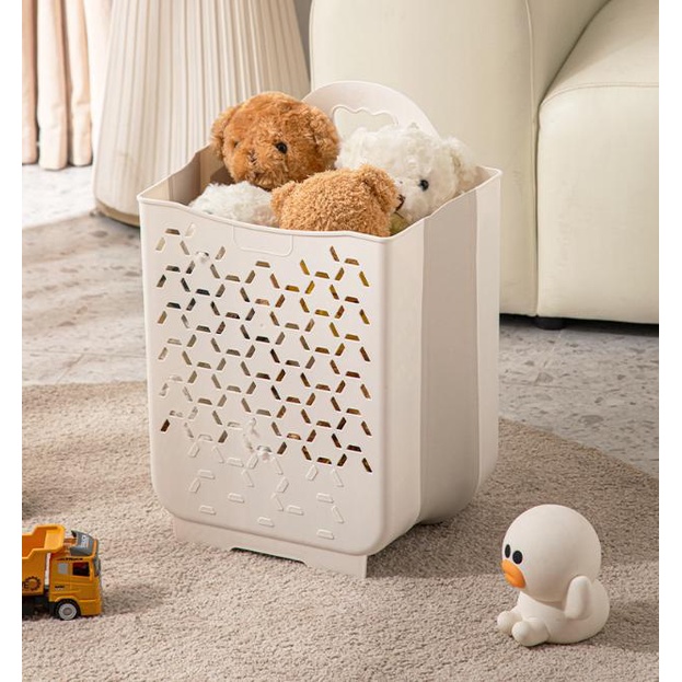 Giỏ Đựng Quần Áo Gấp Gọn Treo Tường Hygge ,Có Thể Gấp Gọn Di Chuyển