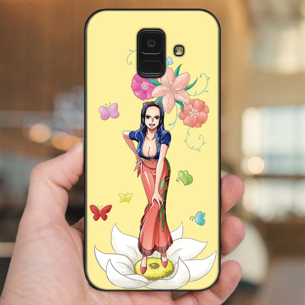 Ốp lưng Samsung A5 2018, A6 2018, A8 2018, J6 2018, A8 Plus Nico Robin One Piece Đảo Hải Tặc