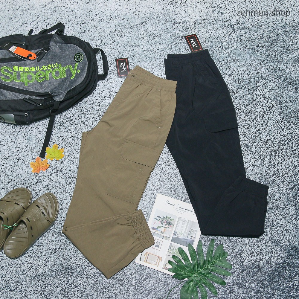 Quần Jogger Dù Indicode Xuất Hàn Chính Hãng