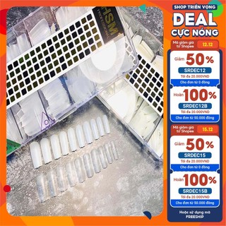Móng nhám HSM úp dán móng tay hàng chuẩn loại 1- form vuông Thiên Di Nail
